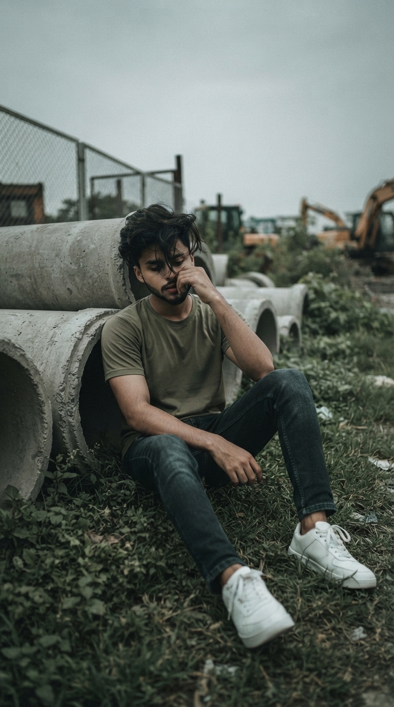 Moody Portrait Young Man- 1 😱