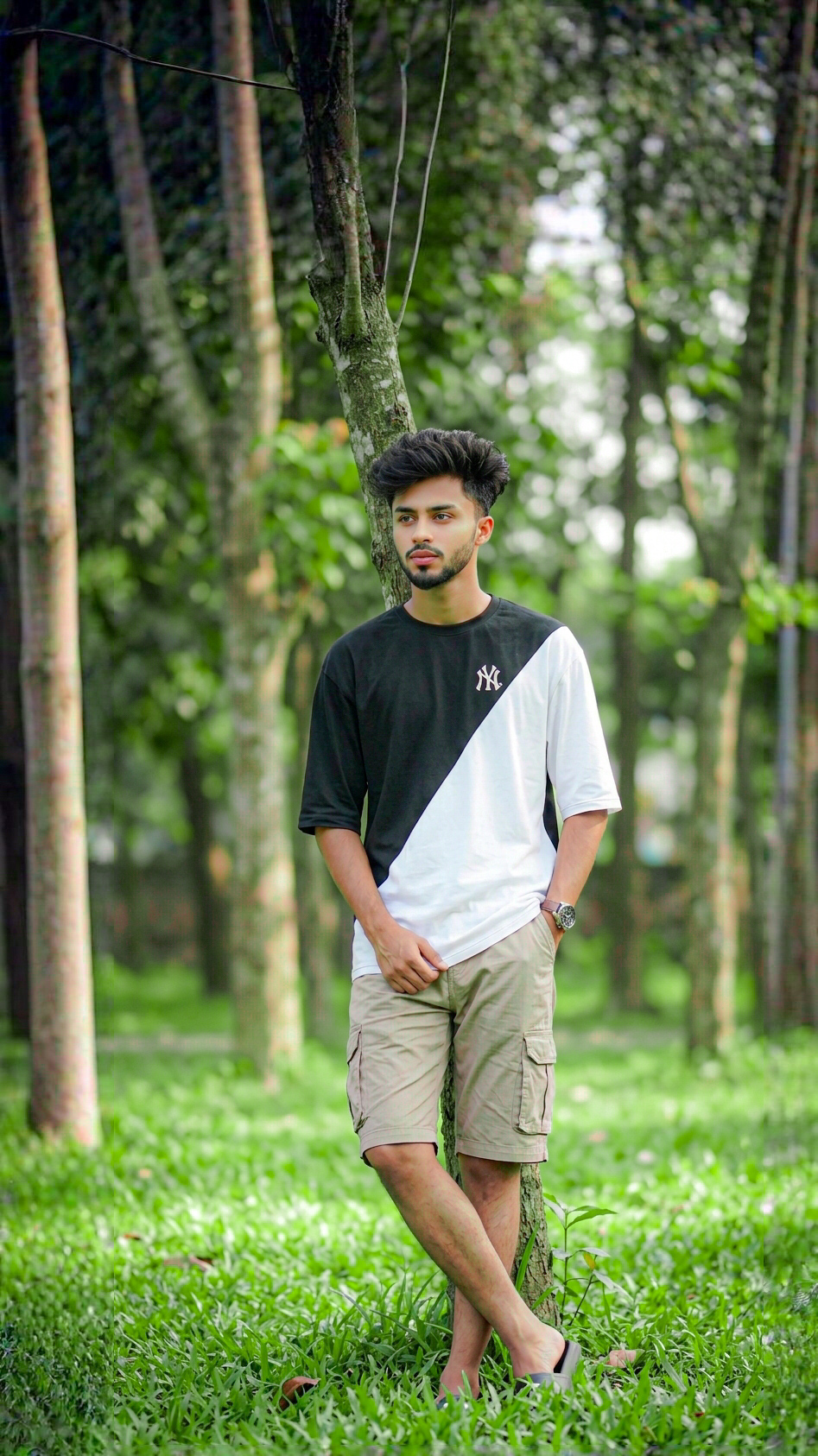 Cinematic Portrait Young Man