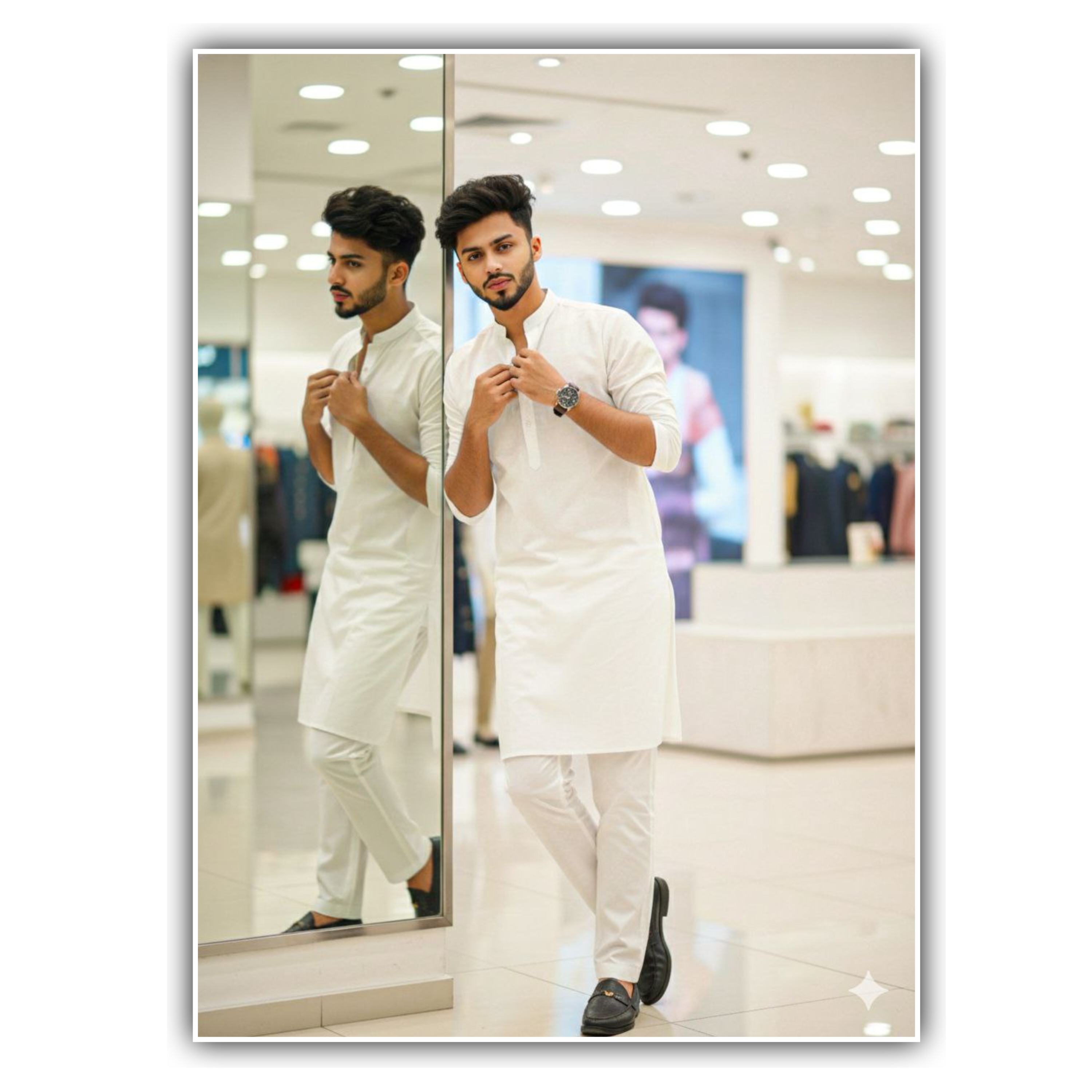 Stylish Young Man in Kurta